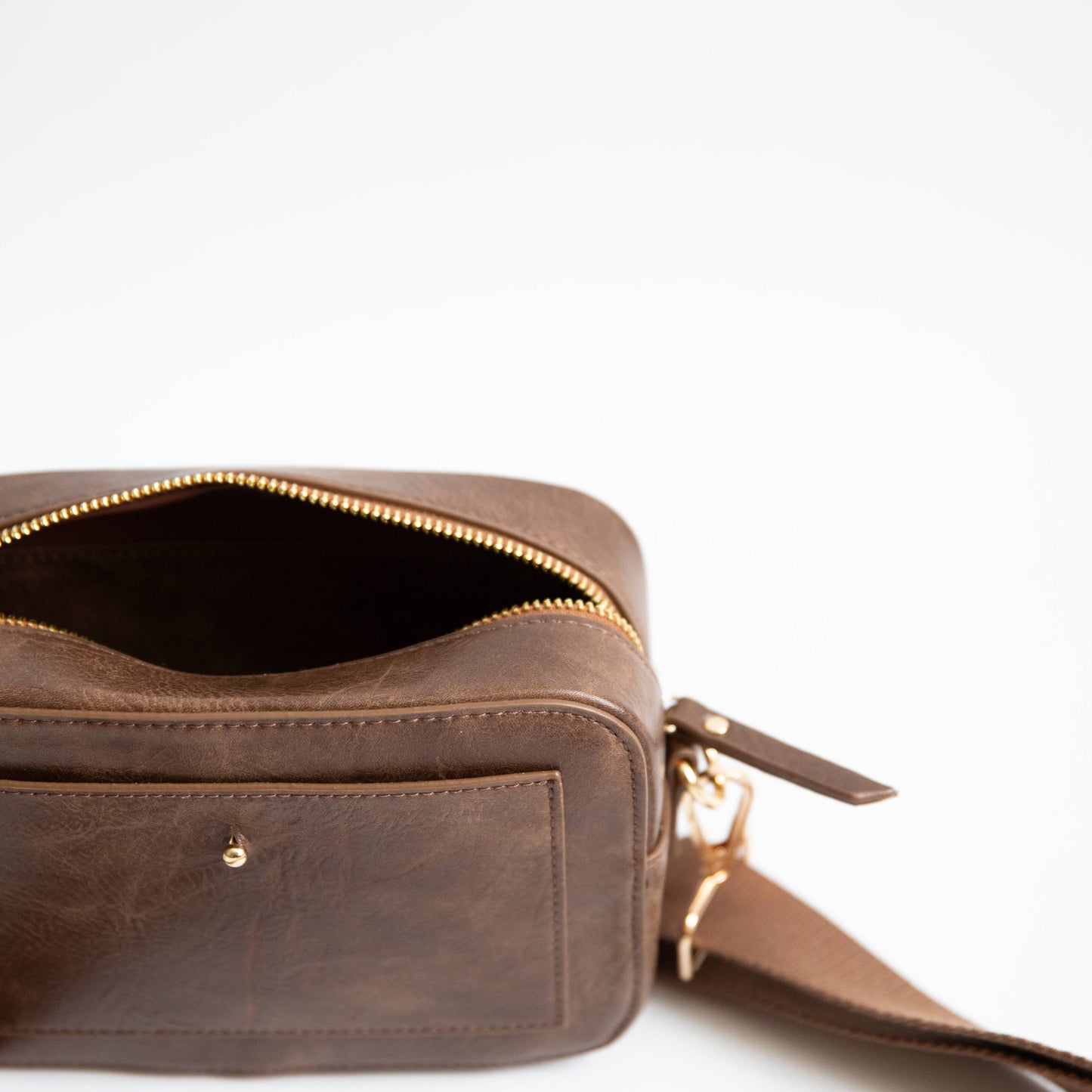 Wanderlust Camera Crossbody - Brown